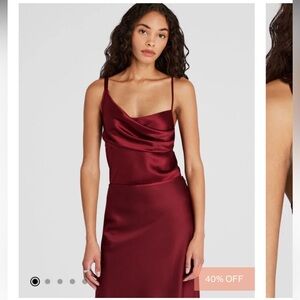 Silk Charmeuse Drape Shoulder Cami Club Monaco